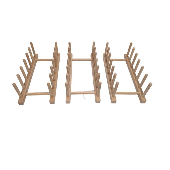 Set of 3 Ikea Ostbit Plate Holder Display Rack - Picture 1 of 5
